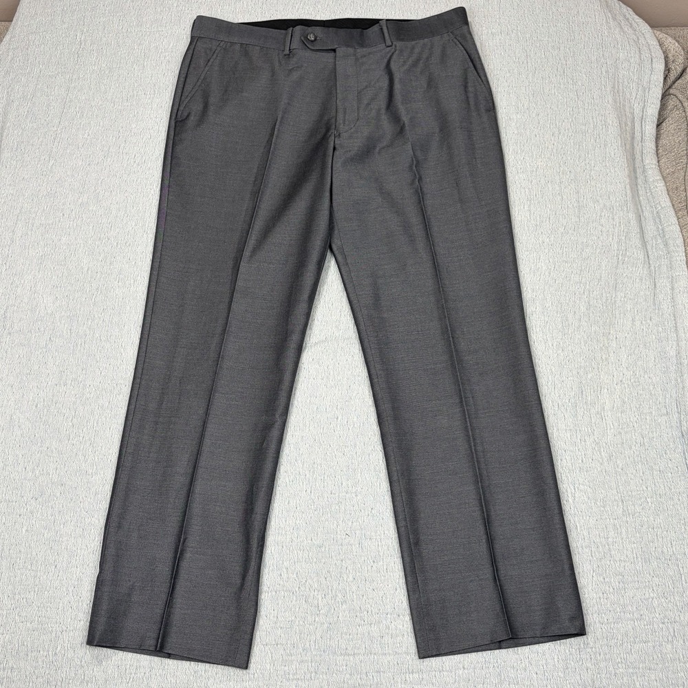 John Varvatos USA Trousers Mens 34x28 Dress Pants Slacks Gray‎